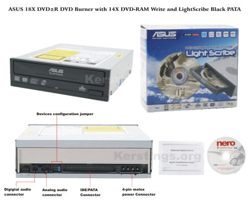 Asus DVD-RW Lisgtscribe